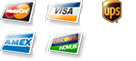 MasterCard, Visa, PayPal, Amex, Discover Card