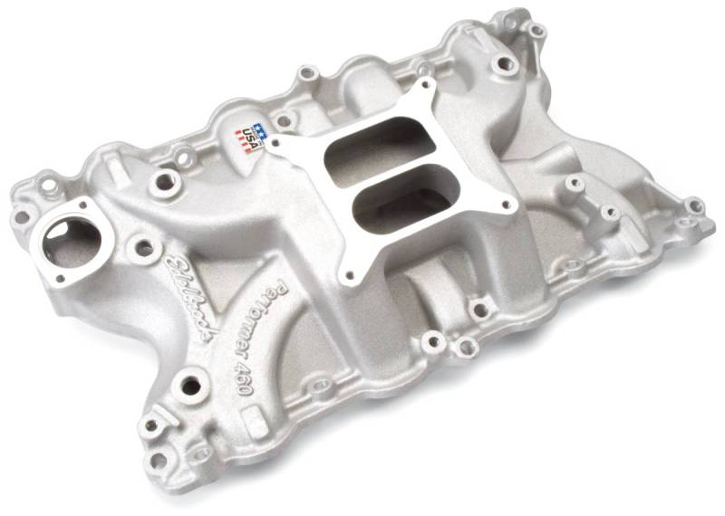 Performer 460 Intake Manifold for 1968-72 Ford 429/460, Non-EGR, Satin
