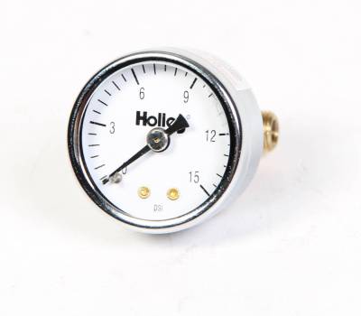 Holley - 0-15PSI FUEL PRESSURE GAUGE - 26-500 - Image 1