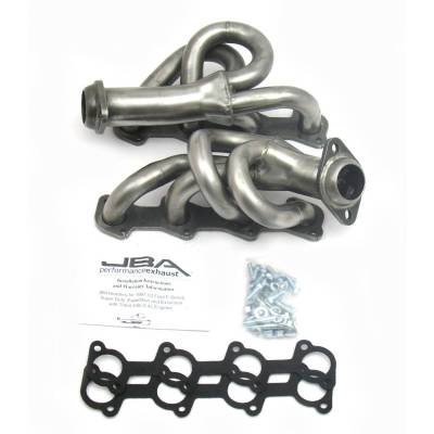 JBA Racing Headers - 1677S 1 1/2" Shorty Stainless Steel 97-03 Ford Truck 4.6 - 1677S - Image 1