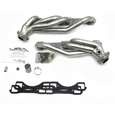 JBA Racing Headers - 1830S 1 1/2" Shorty Stainless Steel 88-95 GM Truck 5.0L - 1830S - Image 1