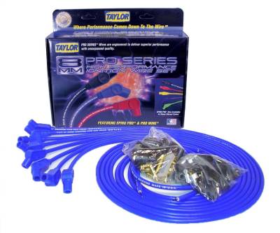 Taylor Cable - 8mm Spiro-Pro univ 8 cyl 135 blue - 73653 - Image 1