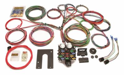 Painless Wiring - Classic Customizable Pickup Chassis Harness-Key In Dash-21 Circuits - 10104 - Image 1