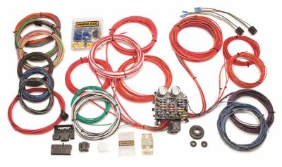Painless Wiring - Classic Customizable Trunk Mount Chassis Harness-21 Circuits - 10120 - Image 1