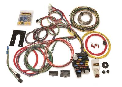 Painless Wiring - Classic-Plus Customizable Chassis Harness-GM Keyed Column-28 Circuits - 10201 - Image 1