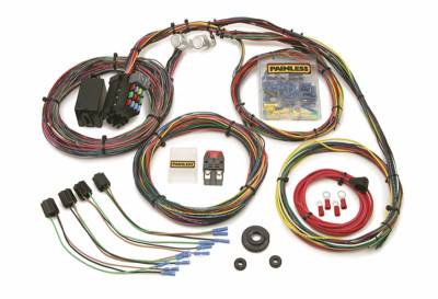 Painless Wiring - Customizable Mopar Color Coded Chassis Harness-21 Circuits - 10127 - Image 1