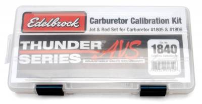Edelbrock - Edelbrock Thunder AVS Carburetor Calibration Kit for #1805 & 1806 Carburetors - 1840 - Image 1