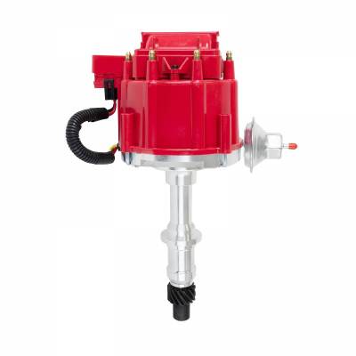 Top Street Performance - HEI Distributor - Pontiac V8 (389, 326, 400, 301, 421, 428, 455), Red - JM6504R - Image 1