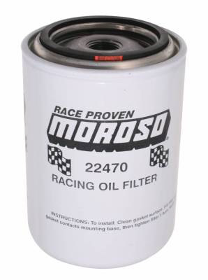 Moroso - Moroso Oil Filter, Ford/Mopar, Racing - 22470 - Image 1