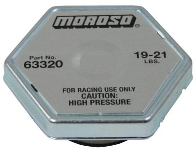 Moroso - Moroso Radiator Cap, 20 Lb. - 63320 - Image 1