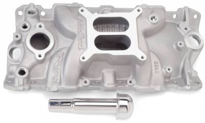 Edelbrock - Performer EPS Intake Manifold w/ Oil Fill Tube for 1955-86 Small-Block Chevy - 2703 - Image 1