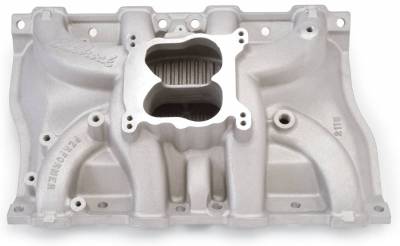 Edelbrock - Performer Intake Manifold for 1968-1976 Cadillac 472-500, Satin Finish - 2115 - Image 1