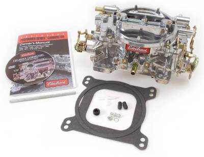 Edelbrock - Performer Series 600 CFM Carburetor with Manual Choke, Satin Finish (non-EGR) - 1405 - Image 1