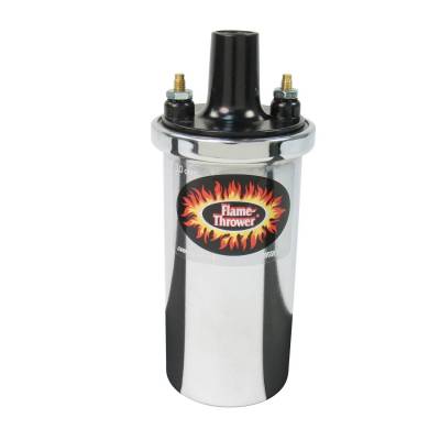 Pertronix - PerTronix 40501 Flame-Thrower Coil 40,000 Volt 3.0 ohm Chrome - 40501 - Image 1