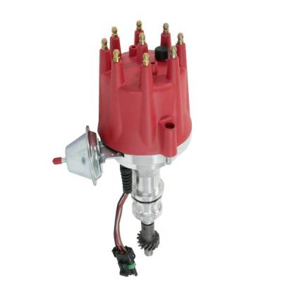 Top Street Performance - Pro Series Ready to Run Distributor - Ford 351W, Red - JM7710R - Image 1