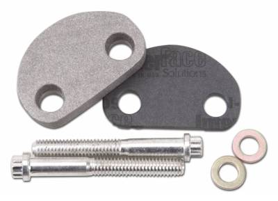 Edelbrock - Replacement Choke Block-Off Plate for Ford 351-W - 8981 - Image 1