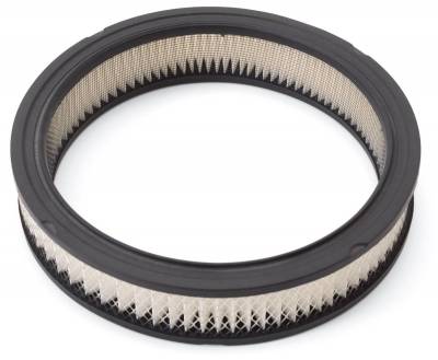 Edelbrock - Replacement Paper Air Filter Element for Elite Series 10" Round Air Cleaners - 1218 - Image 1