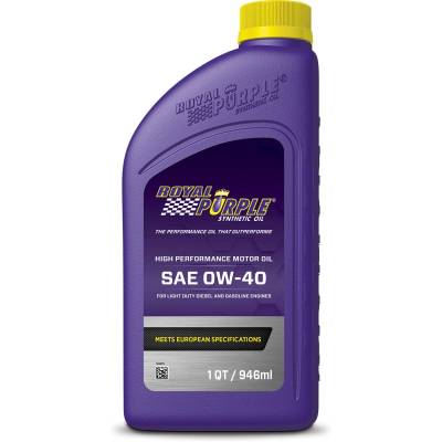 Royal Purple - SAE 0W40 Motor Oil - 11484 - Image 1