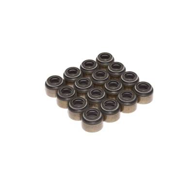 COMP Cams - Set of 16 Black Viton Valve Seals for .494" Guide Size, 11/32" Valve Stem - 506-16 - Image 1