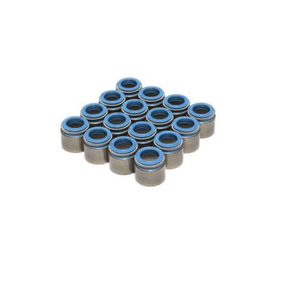 COMP Cams - Set of 16 Metal Body Viton Valve Seals for .530" Guide Size, 11/32" Valve Stem - 518-16 - Image 1