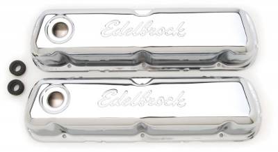 Edelbrock - Signature Series Valve Covers for Ford 260-289-302 (not Boss) and 351W - 4460 - Image 1