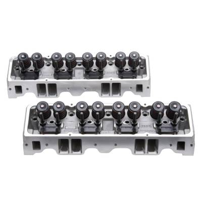 Edelbrock - Small-Block Chevy E-Street Cylinder Head 70cc Pair - 5073 - Image 1