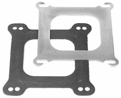 Edelbrock - Square-Bore to Spread-Bore Adapter Plate .100" thick for Edelbrock Manifolds - 2732 - Image 1