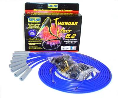 Taylor Cable - Thundervolt 8.2 univ 8 cyl 180 blue - 83655 - Image 1