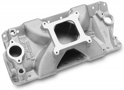 Edelbrock - Victor Jr. 23 Degree Port Matched Intake Manifold Small-Block Chevy - 2900 - Image 1