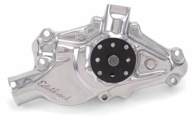 Edelbrock - Water Pump for Small-Block Chevy in Polished Finish (Short) - 8820 - Image 1