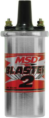 MSD - Blaster 2 Coil, Chrome, w/Ballast/Hrdwre - 8200MSD - Image 1