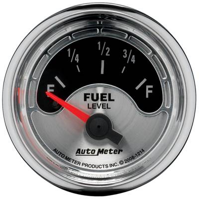 AutoMeter - GAUGE, FUEL LEVEL, 2 1/16", 0OE TO 90OF, ELEC, AMERICAN MUSCLE - 1214 - Image 1