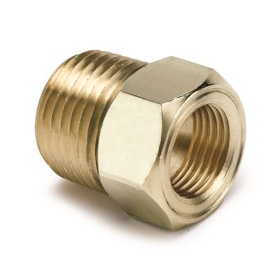 AutoMeter - FITTING, ADAPTER, 1/2" NPT MALE, BRASS, FOR MECH.TEMP. GAUGE - 2264 - Image 1