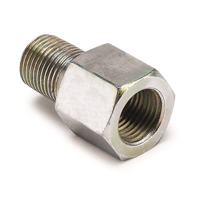 AutoMeter - FITTING, ADAPTER, METRIC, 1/8" BSPT MALE TO 1/8" NPTF FEMALE, BRASS - 2269 - Image 1