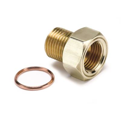 AutoMeter - FITTING, ADAPTER, M16X1.5 MALE, BRASS, FOR MECH. TEMP. GAUGE - 2275 - Image 1