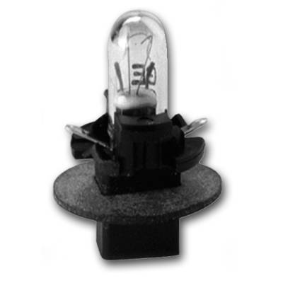 AutoMeter - LIGHT BULB & SOCKET ASSY., T1-3/4 WEDGE, 1.3W, REPLACEMENT, FOR 5" MONSTER TACH - 3219 - Image 1