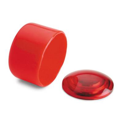 AutoMeter - LENS & NIGHT COVER, RED, FOR PRO-LITE AND SHIFT-LITE - 3252 - Image 1