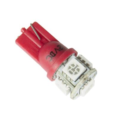 AutoMeter - LED BULB, REPLACEMENT, T3 WEDGE, RED - 3284 - Image 1