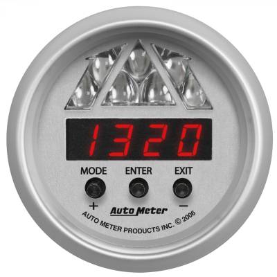 AutoMeter - GAUGE, SHIFT LIGHT, DIGITAL RPM W/ MULTI-COLOR LED LIGHT, DPSS LEVEL 2, UL - 4388 - Image 1