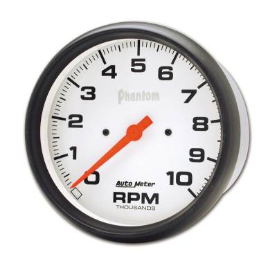 AutoMeter - GAUGE, TACHOMETER, 5", 10K RPM, IN-DASH, PHANTOM - 5898 - Image 1