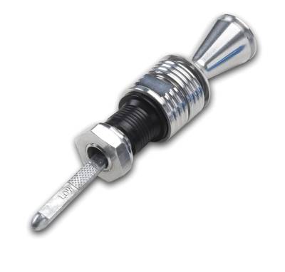 Lokar - Lokar Anchor-Tight Locking Trans Dipstick Th-350/400 3" Direct Fit-Brite - 1209144 - Image 1