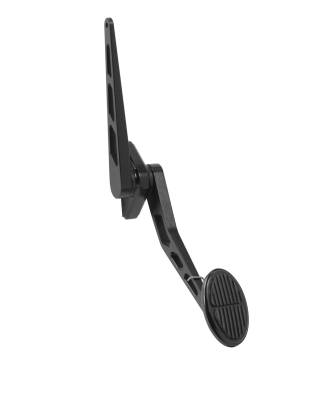 Lokar - Lokar Black Mini Oval Billet Throttle Pedal - XBAG-6103 - Image 1