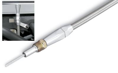 Lokar - Lokar Flexible Engine Dipstick 351 Ford Screw Into Pan Style 5/8-18 - ED-5005 - Image 1