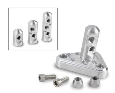 Lokar - Lokar Tuned-Port Billet Aluminum Bracket With Double Stud - TCB-40TP2 - Image 1