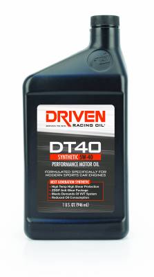 Driven Racing Oil - DT40 Synthetic Motor Oil - 02406 - Image 1
