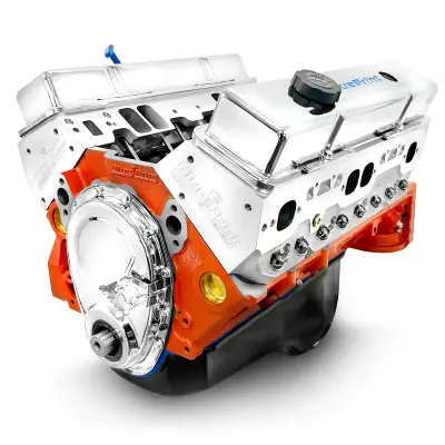 Blue Print Engines - Blue Print Engines GM SB Compatible 400 C.I. Engine - 500 HP - Long Block - BP4002CT1 - $6899.00 - Image 1