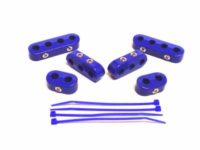 Taylor Cable - 409 10.4 Separators Clamp Style blue - 42769