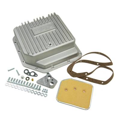 Transmission Hard Parts - Automatic Transmission Oil Pan - B&M - CAST DEEP PAN TH-350 - 30280