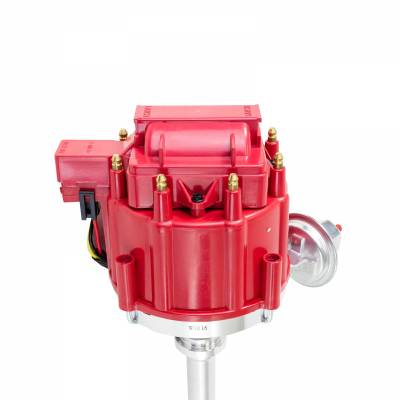 Top Street Performance - HEI Distributor - Pontiac V8 (389, 326, 400, 301, 421, 428, 455), Red - JM6504R - Image 4