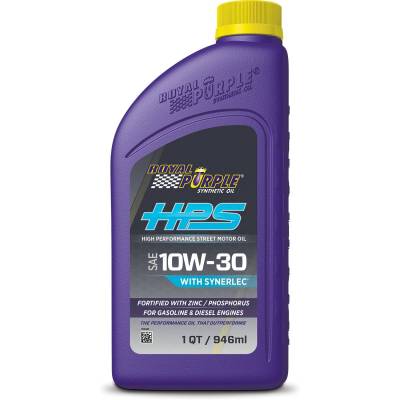 Functional Fluid, Lubricant, Grease (including Additives) - Engine Oil - Royal Purple - HPS 10W30 Motor Oil - 31130